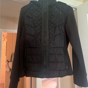 Zella Black Quilted Puffer Jacket